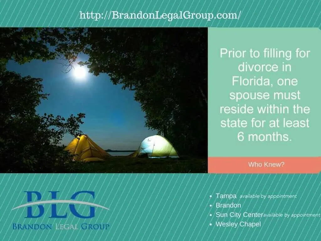 Florida Divorce Residency Requirements