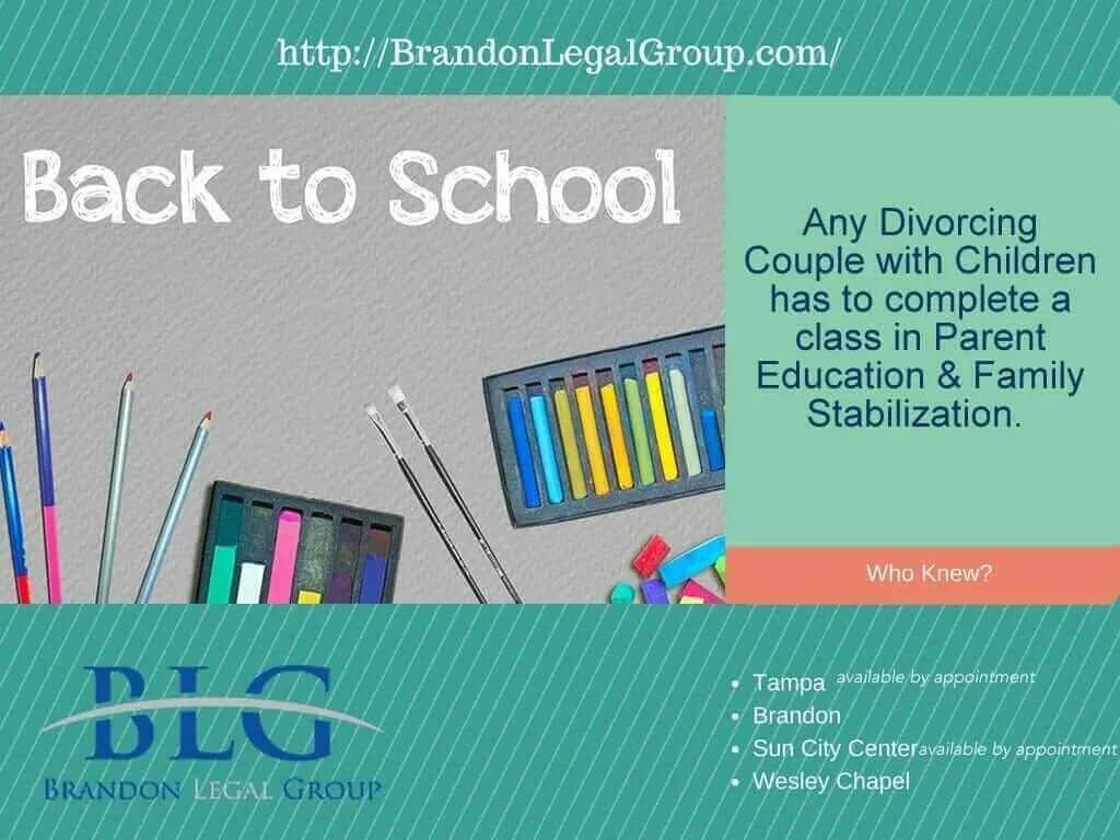 Divorce with Children Brandon Legal Group 