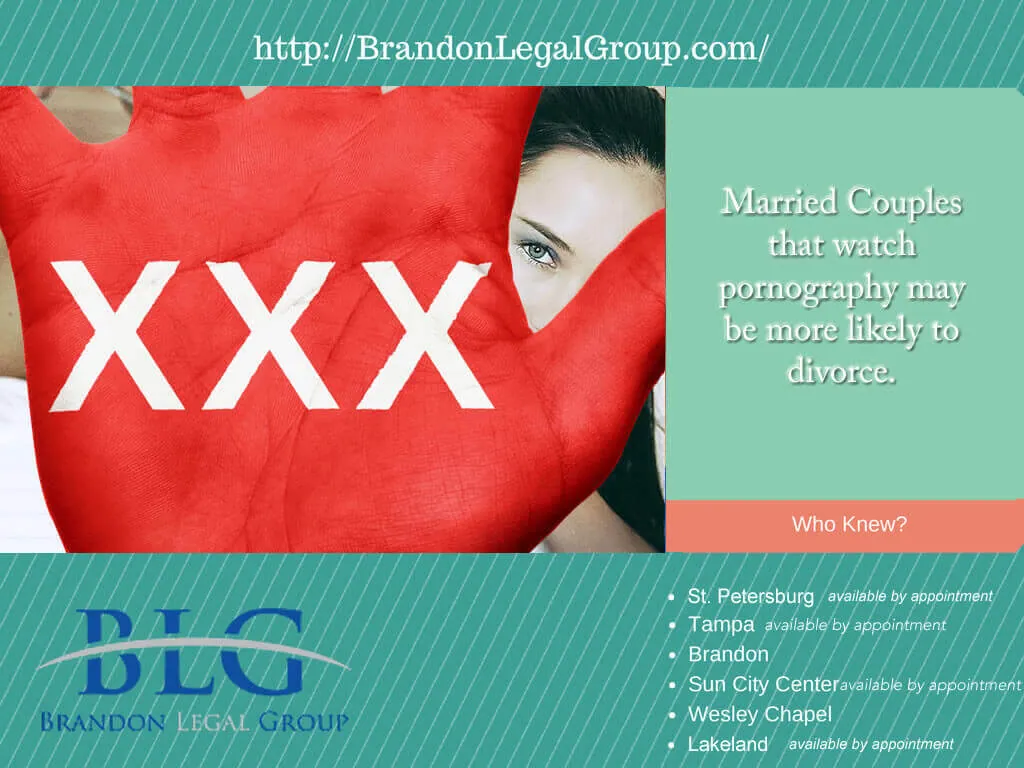 pornography and divorce Brandon Legal Group 