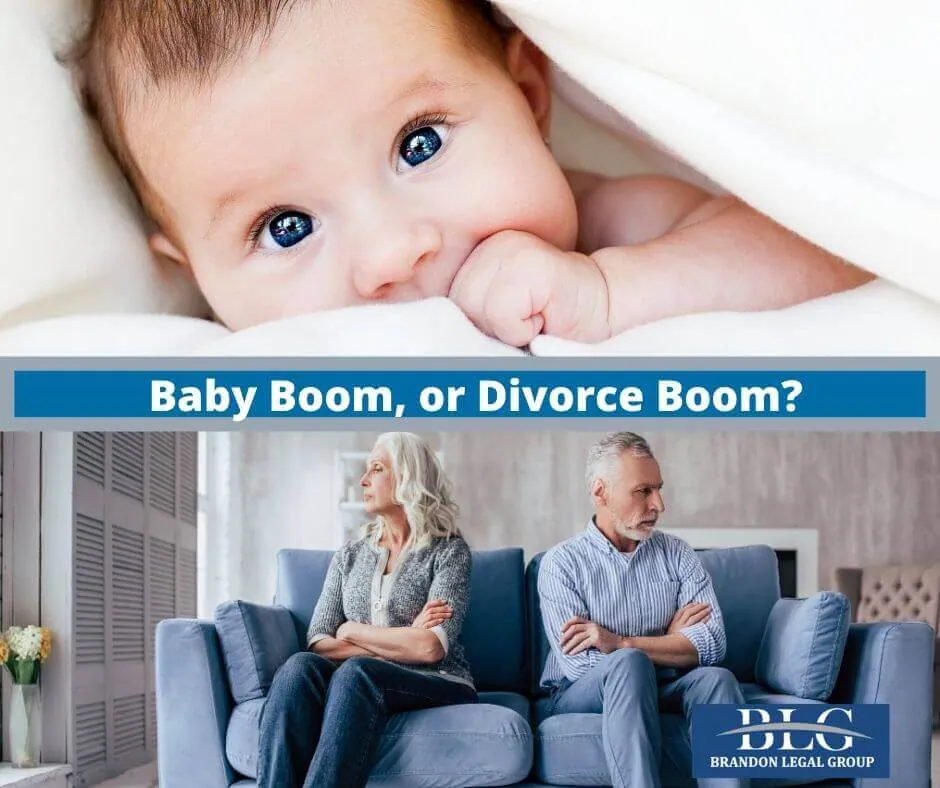 baby boom divorce child support post Covid