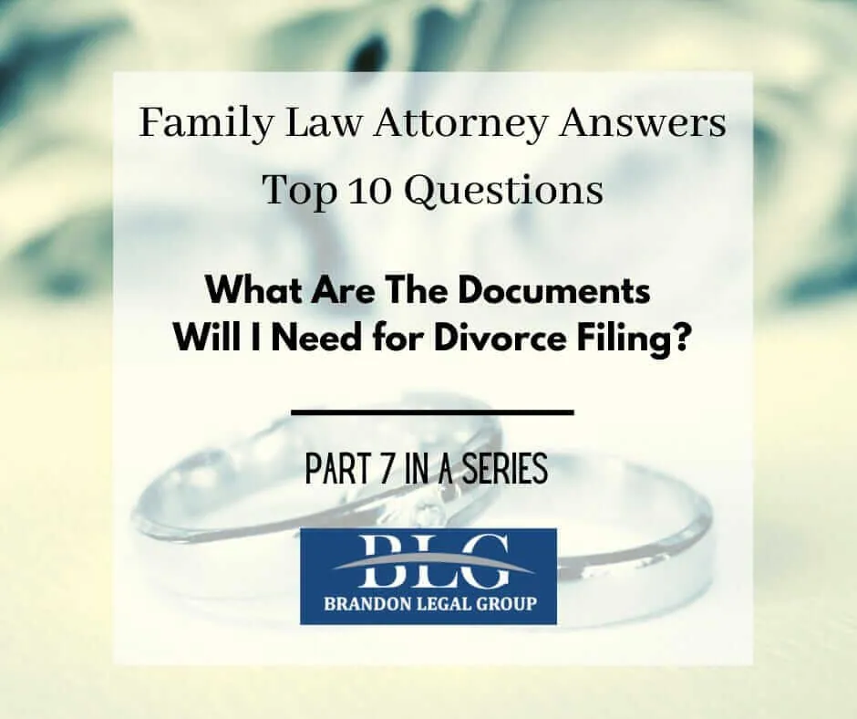 divorce faqs