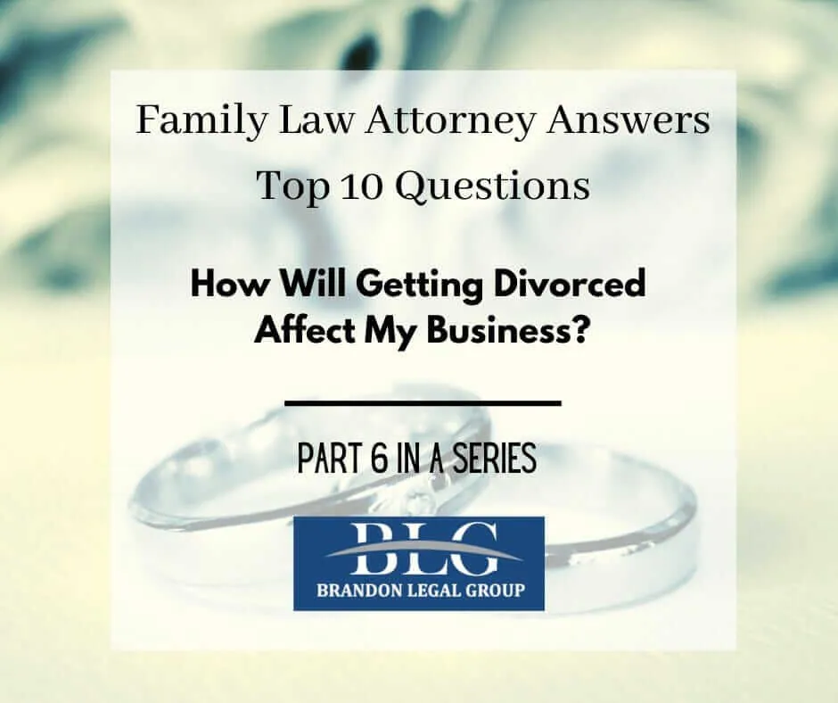 Divorce and business ownership
