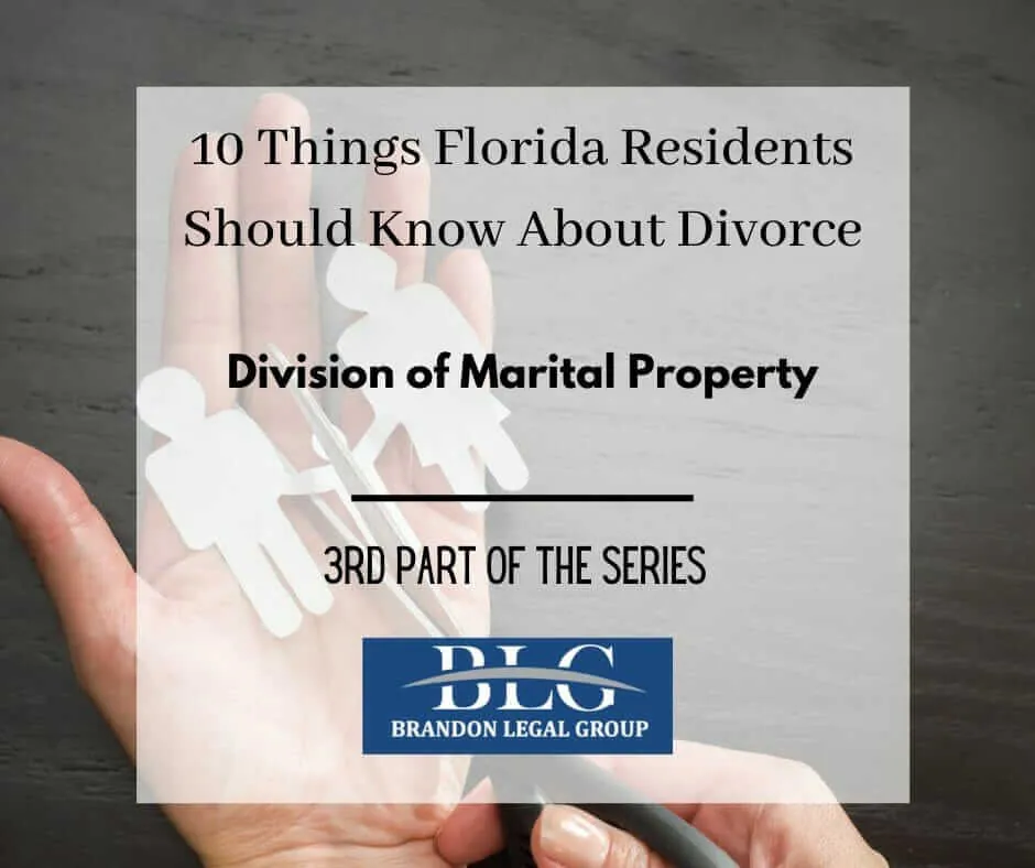 figuring out property division in divorce