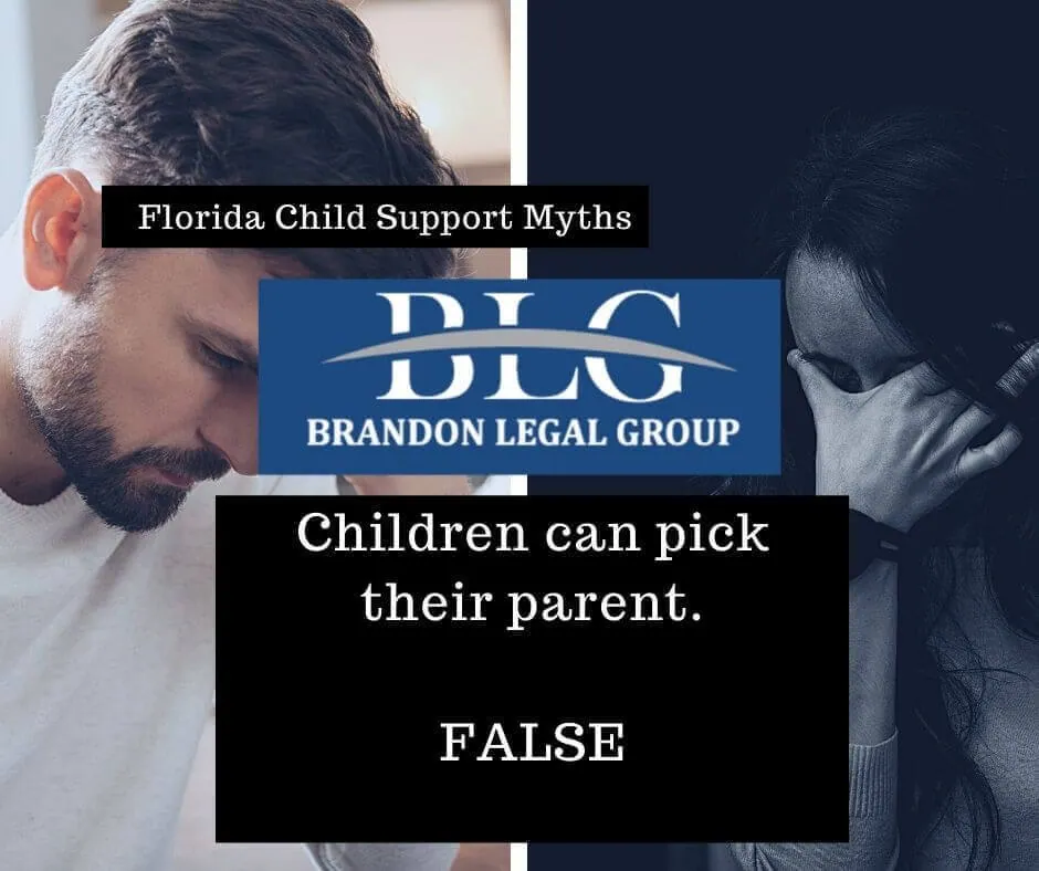 can kids pick their parent