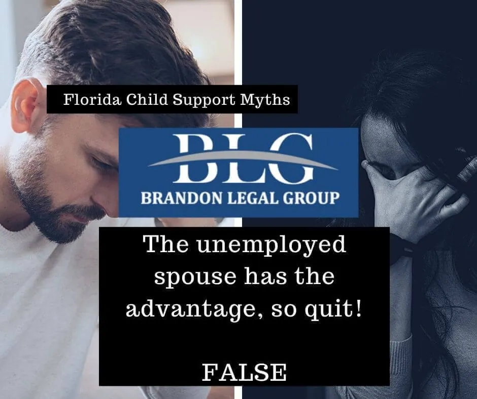 Does unemployed spouse has the advantage