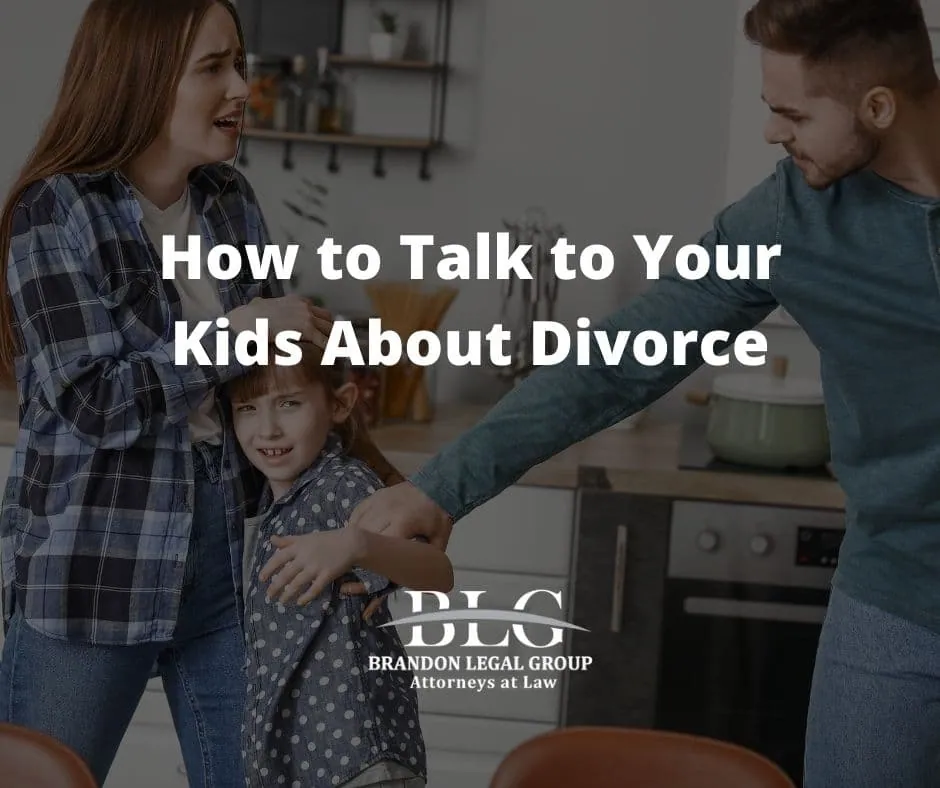 how to talk to your kids about divorce