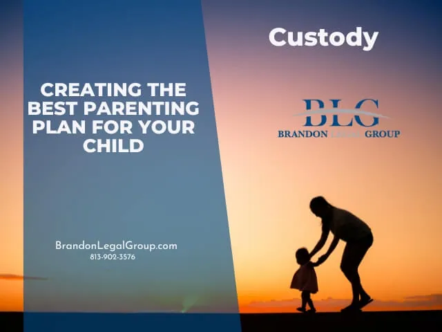 Child Custody Parenting Plan Fi