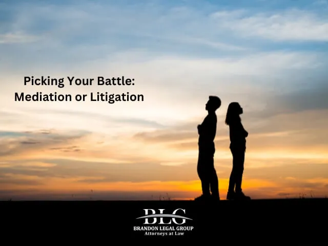 Picking Your Battle Mediation Or Litigation In Divorcefi