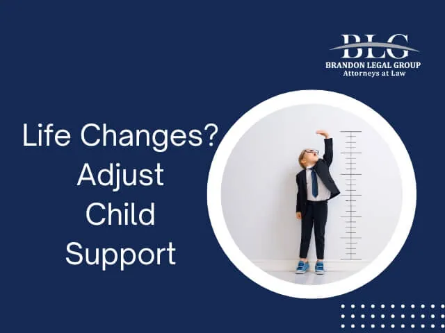 Updating child support orders after life events