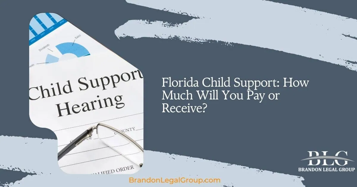 Florida Child Support How Much Will You Pay Or Receive