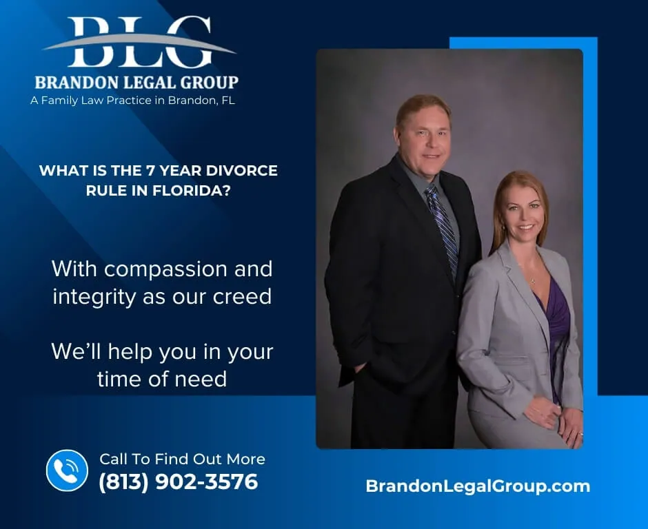 what is the 7 year divorce rule in florida?