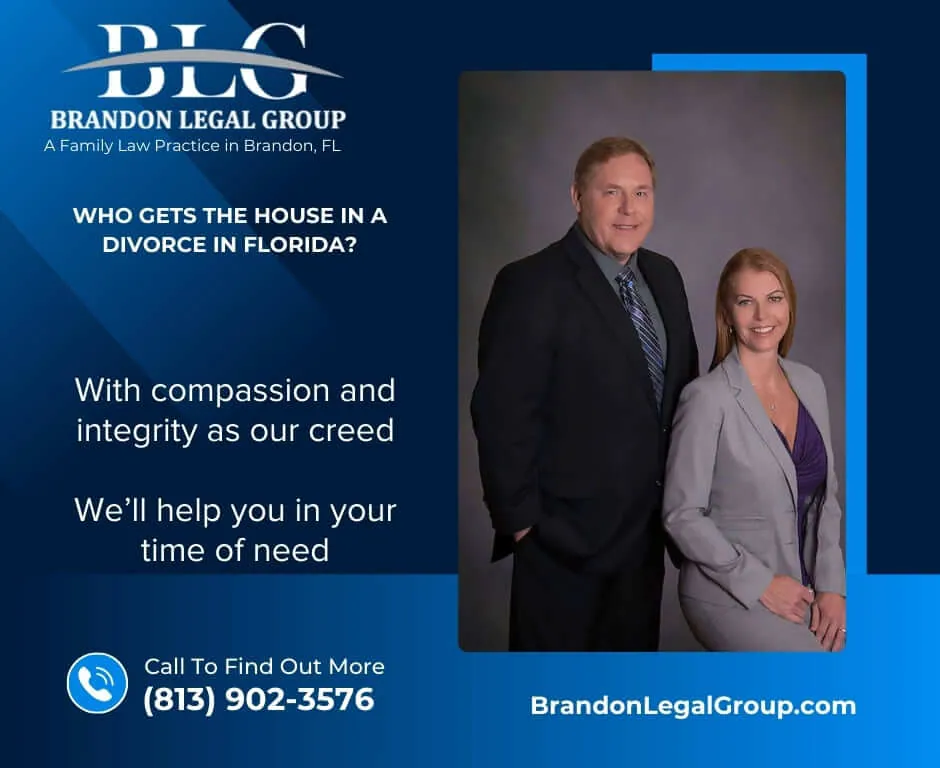 who gets the house in a divorce in florida?