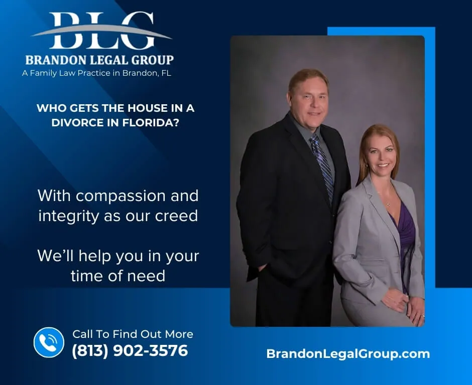 who gets the house in a divorce in florida?