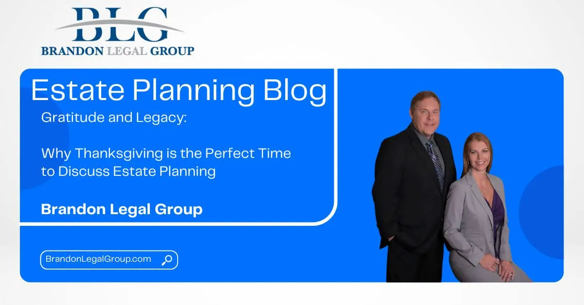 Estate Planning Lawyer Thanksgiving