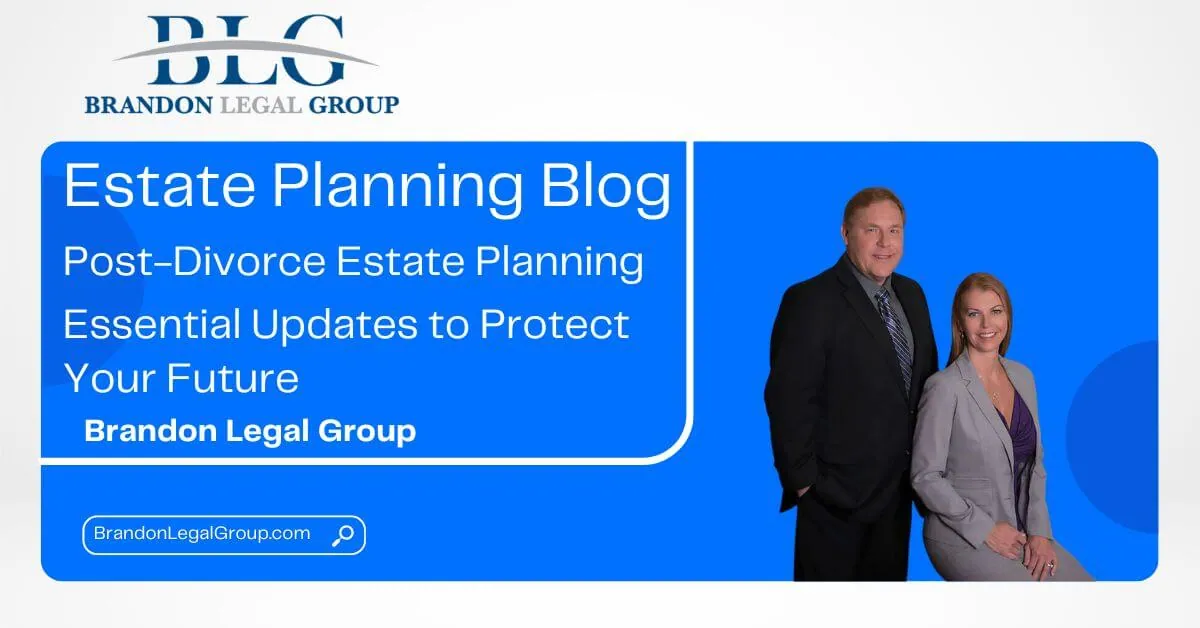 post divorce estate planning