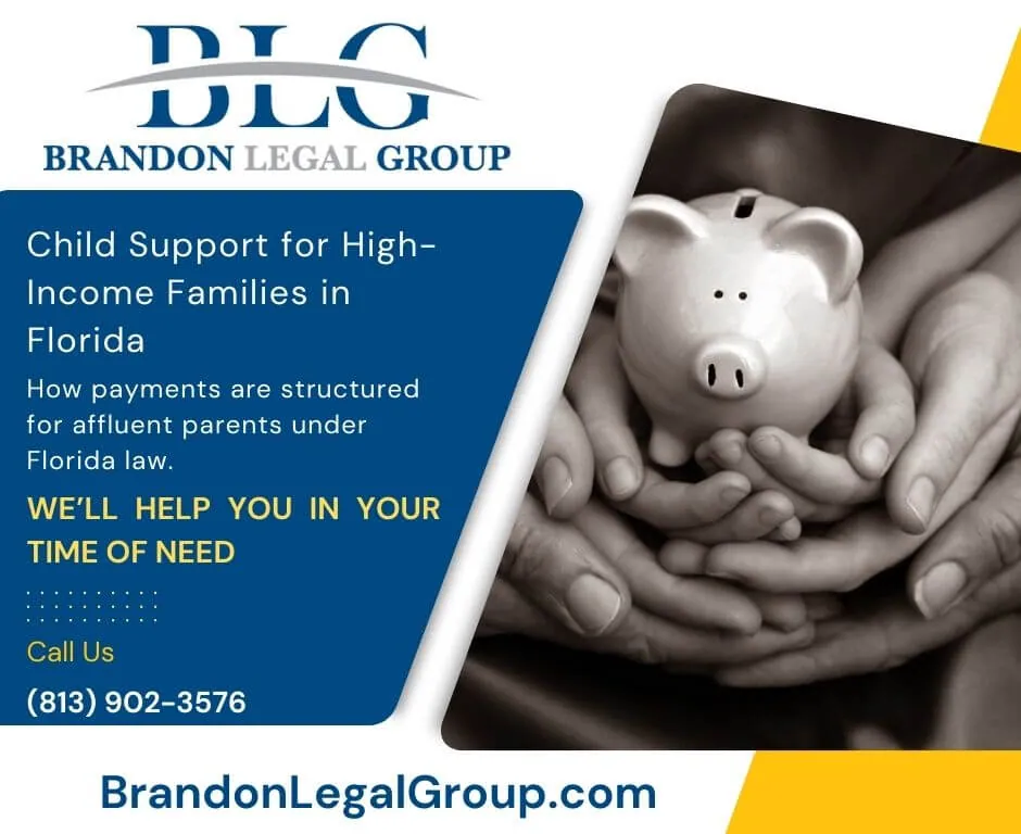 child support for high income families in florida