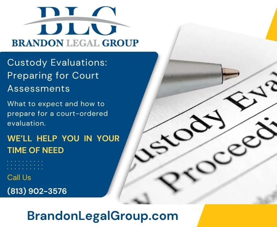 custody evaluations preparing for court assessments