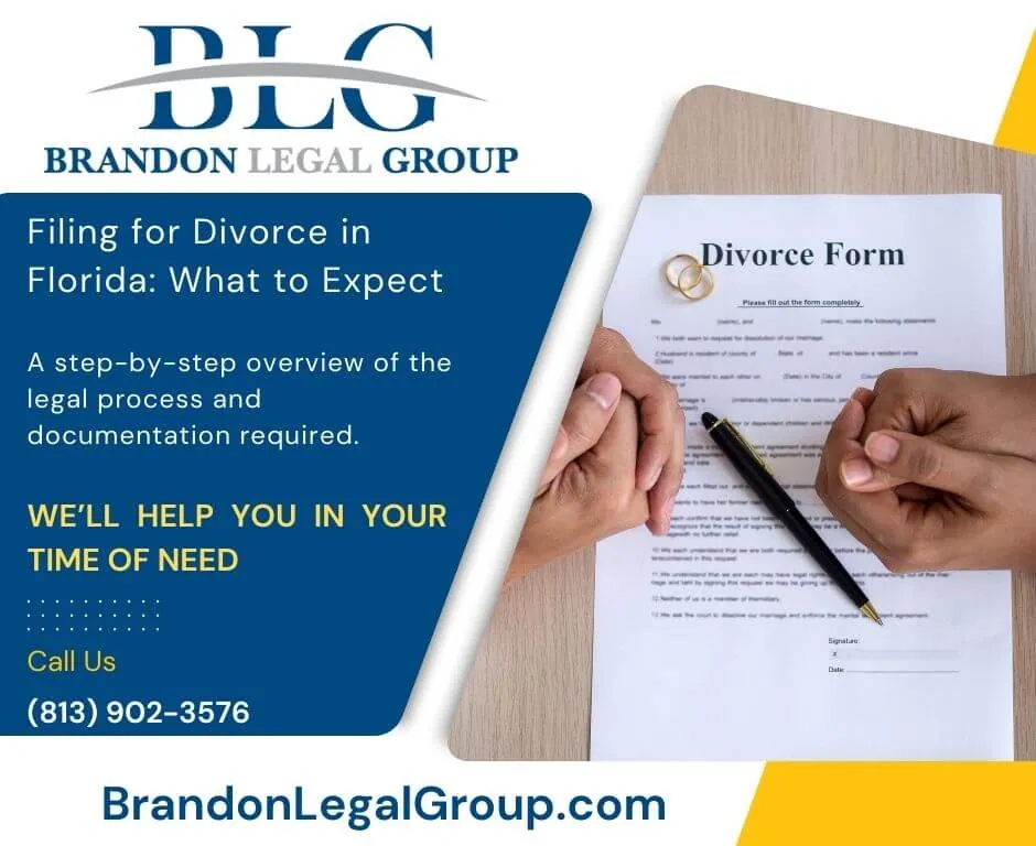 filing for divorce in florida what to expect