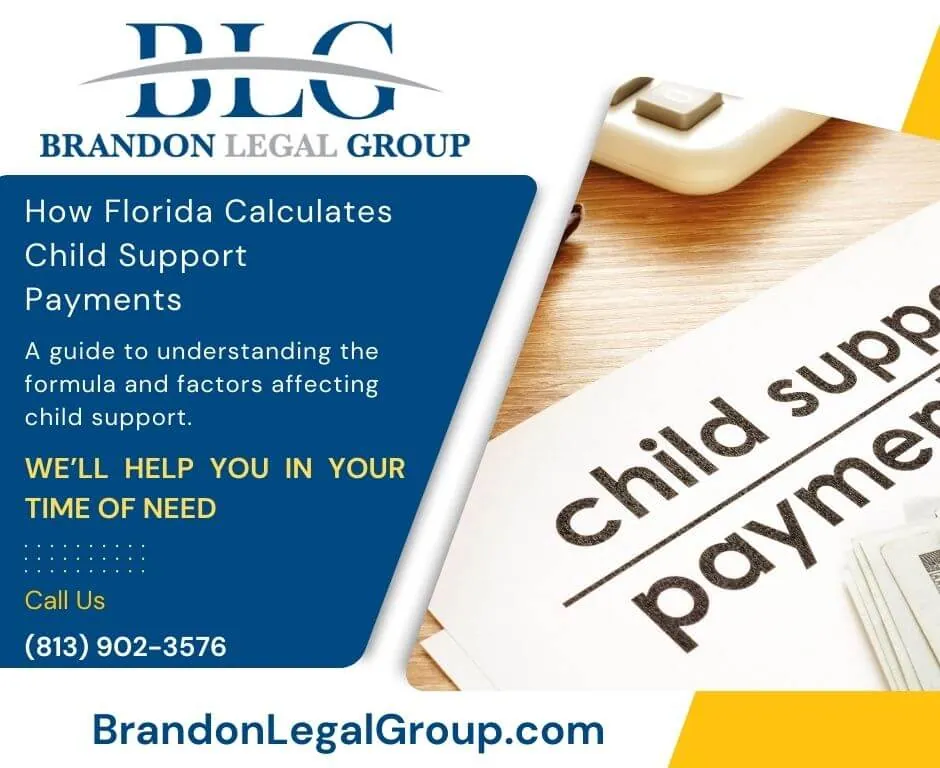 how florida calculates child support payments