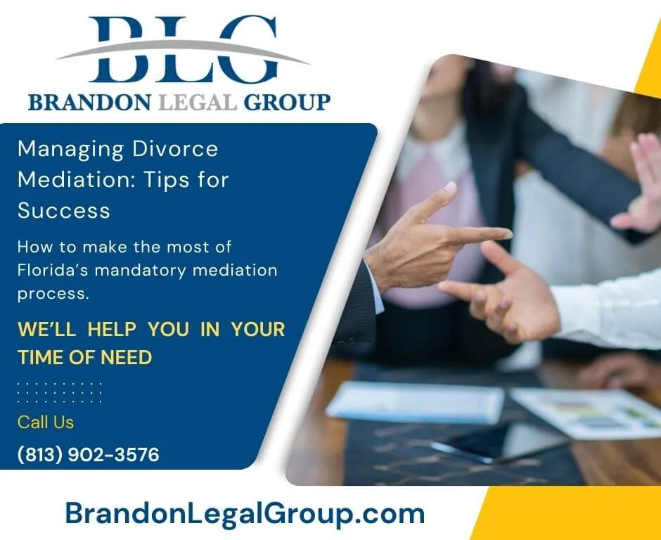managing divorce mediation tips for success