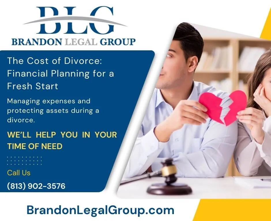 the cost of divorce financial planning for a fresh start
