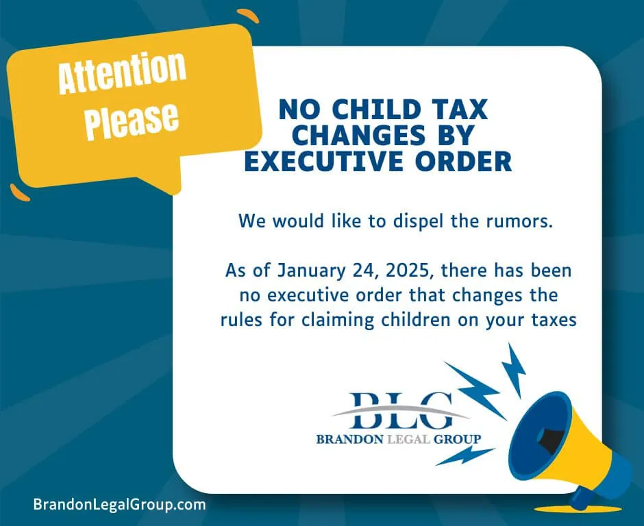 executive orders child tax credit