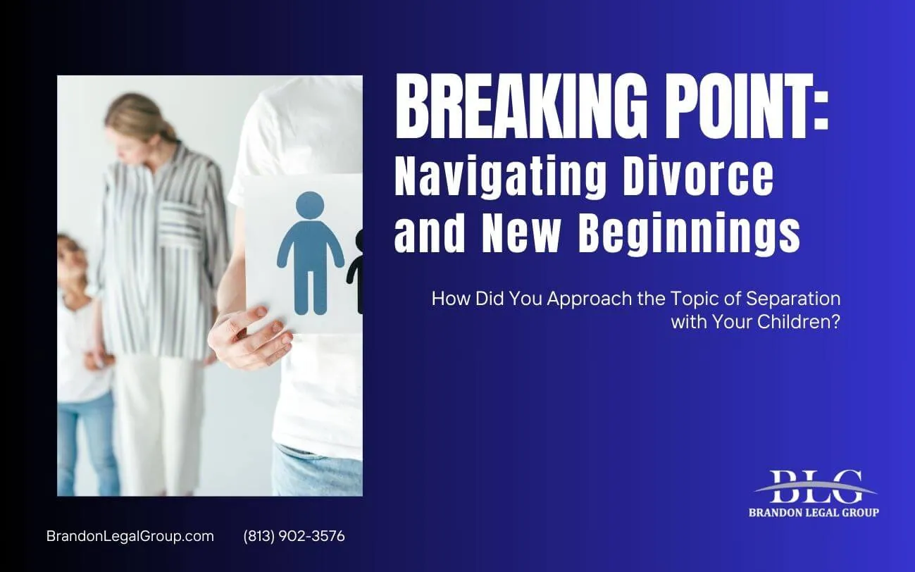31.how did you approach the topic of separation with your children