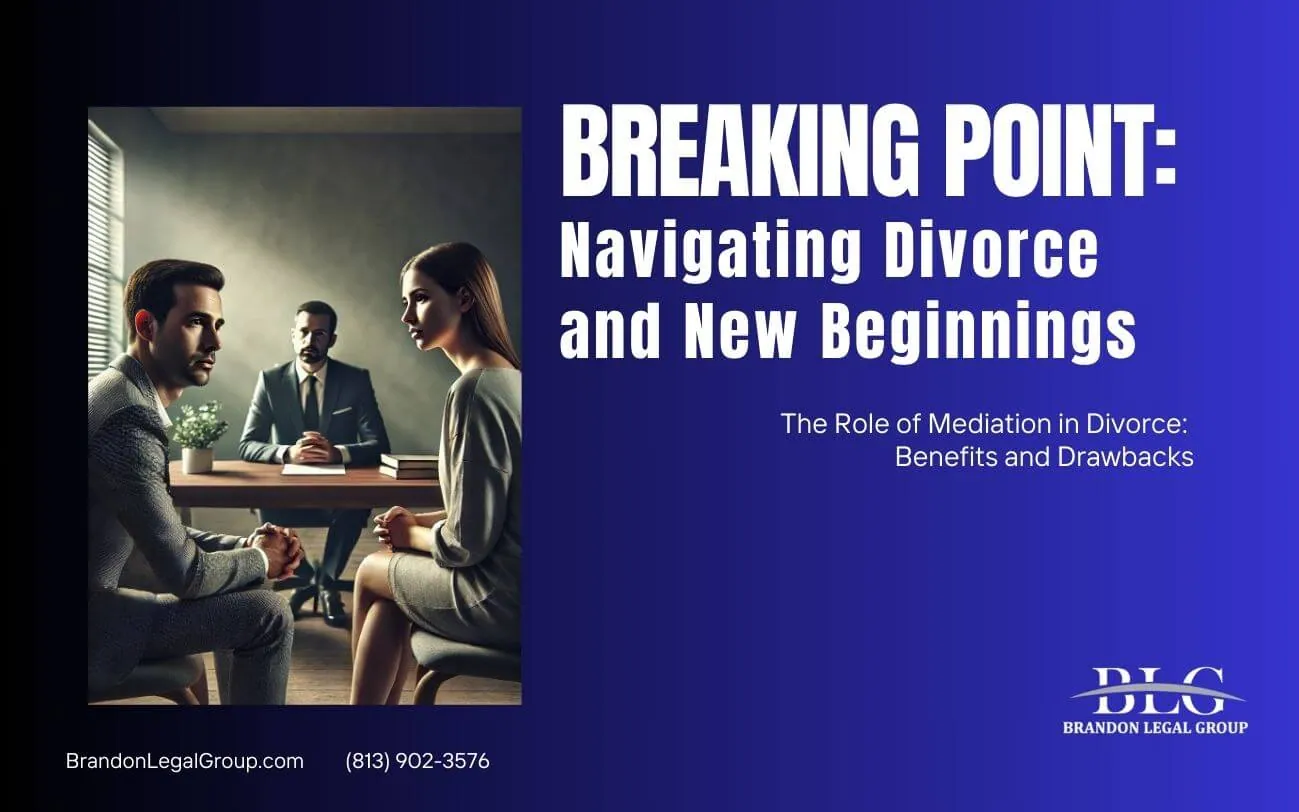 32.the role of mediation in divorce benefits and drawbacks