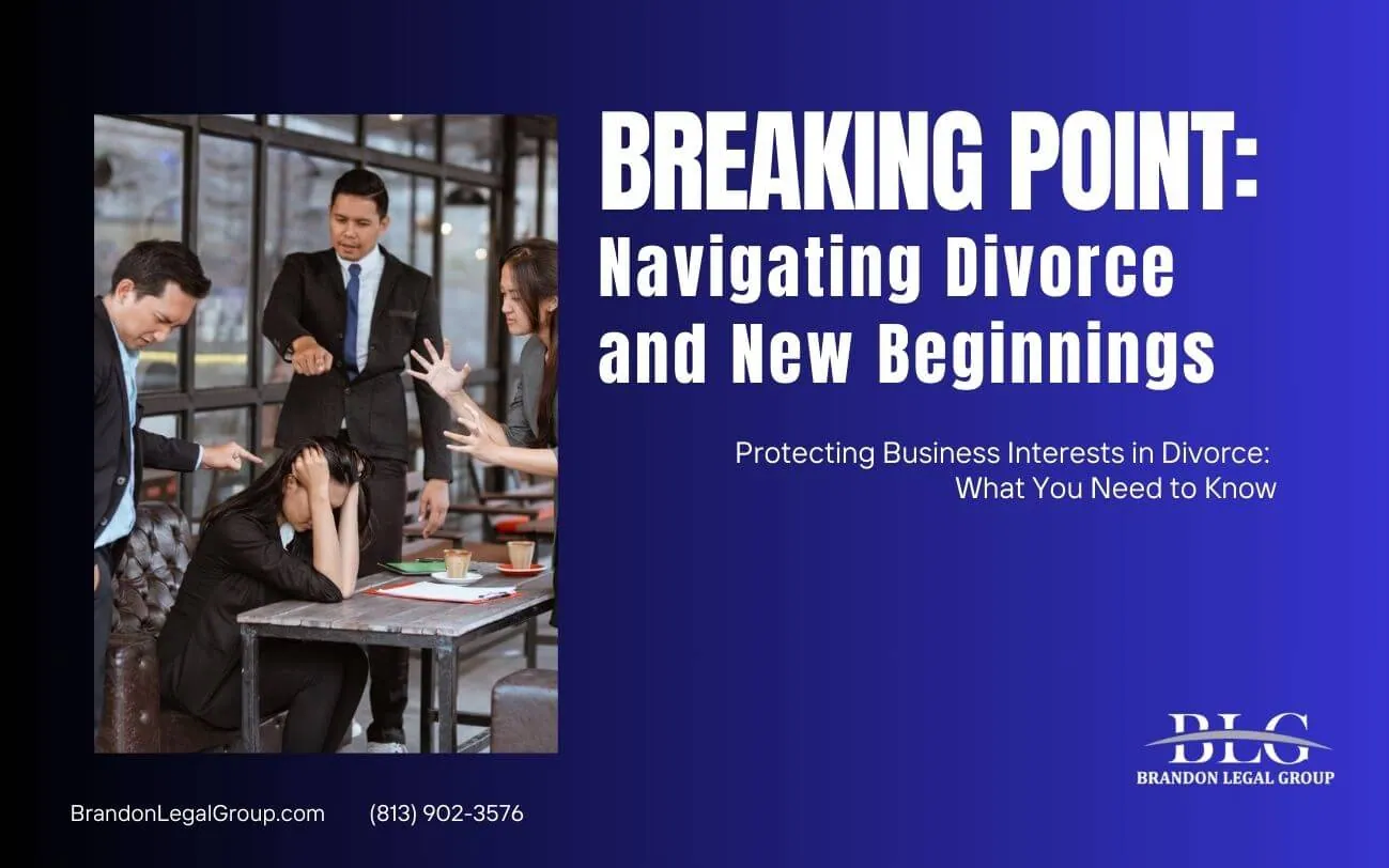 protecting business interests in divorce what you need to know