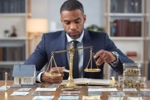 divorce-asset-debt-division-scale