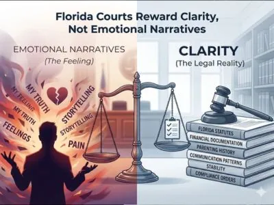 fl divorce courts reward clarity