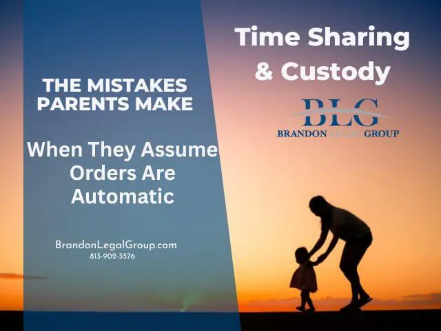 The Mistakes Parents Make When They Assume Orders Are Automatic