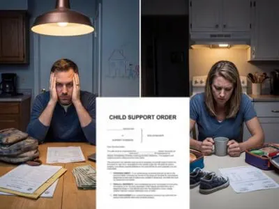 child support feels personal