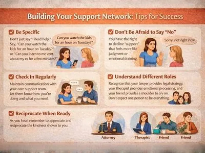 building your support network tips