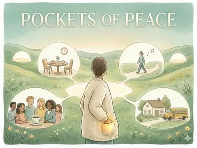 find pockets of peace during divorce