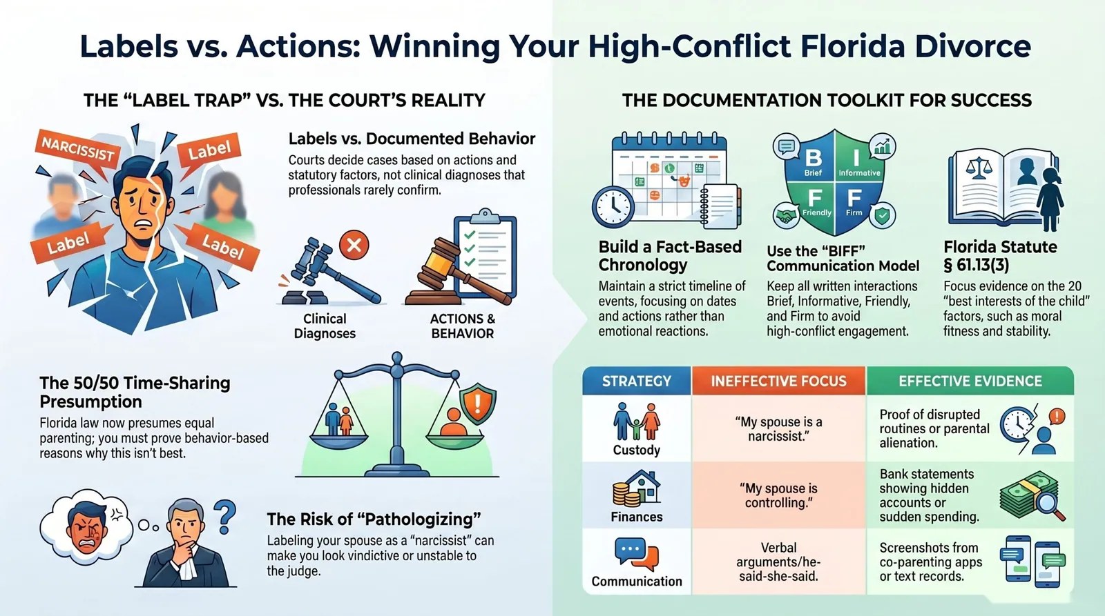 blg 215485 labels vs actions divorce guide