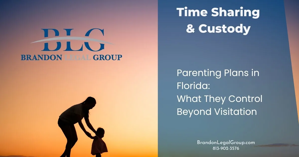 parenting plans in florida what they control beyond visitation