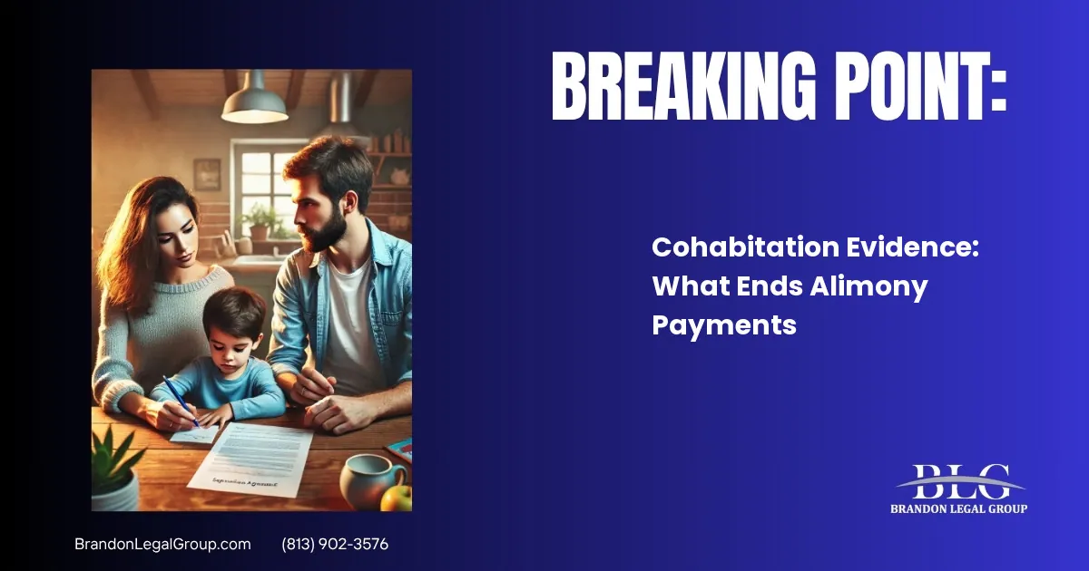Cohabitation Evidence: What Ends Alimony Payments